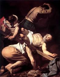 Crucifixion St Peter Caravaggio